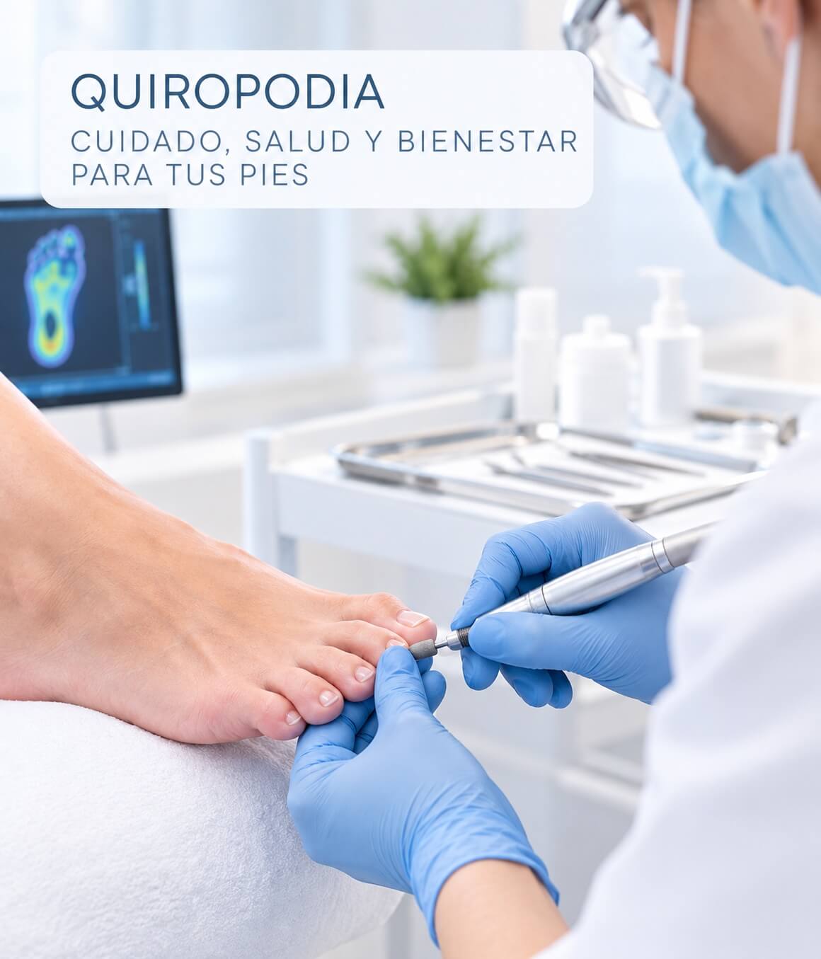 Quiropodia y cuidado de los pies Quiropodia y cuidado de la piel y las uñas de los pies